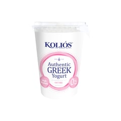 KOLIOS Yaourt A la Grecque Authentic 0%  500g