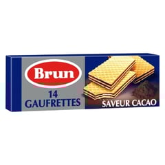 BRUN Gaufrette Saveur Chocolat 146g