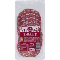 CARREFOUR Rosette de Lyon Tranches Pack de 8 70 g