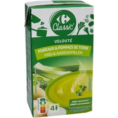 CARREFOUR Velouté Poireaux-Pommes de Terre 1 L