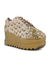 Anaar Checkmate WEDGE SNEAKERS, Womens Festive, Special Occasion and Partywear Premium Shoes