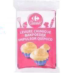 CARREFOUR CLASSIC BLANC Levure Chimique 66Gr