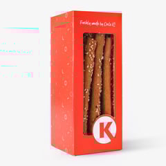 أعواد خبز أبيض بالسمسم وحبة البركة 200 جرام