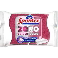 SPONTEX Éponge Récurante Salle de Bain Zéro Saleté Pack de 2