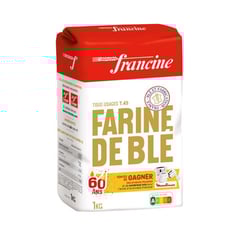 FRANCINE Farine de Blé Type 45 1kg