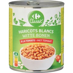 CARREFOUR Haricots Blancs à la Tomate Format 4/4