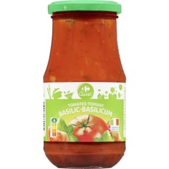 CARREFOUR Sauce Tomates au Basilic 420g