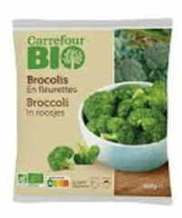 CARREFOUR BIO Brocolis Surgelés 600g