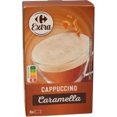 CARREFOUR Cappuccino Caramel Pack de 8x17 g