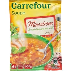 CARREFOUR Soupe Déshydratée Minestrone 104g