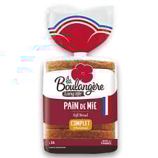 LA BOULANGÈRE Pain de Mie Complet 550 g