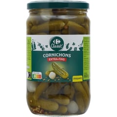 CARREFOUR Cornichons Extra Fins 360 g