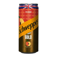 شويبس مشروب الخوخ شعير 330 مل