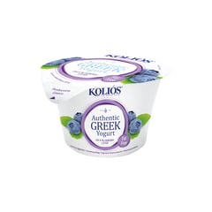 KOLIOS Yogourt Grec Authentic 0% couche de myrtilles 150g
