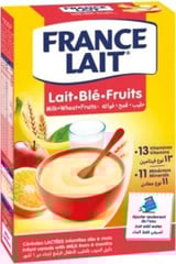 FRANCE LAIT Céréales Blé et Fruits 250g