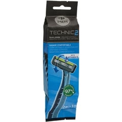 CARREFOUR Rasoirs Jetables Homme 2 Lames Lot de 10