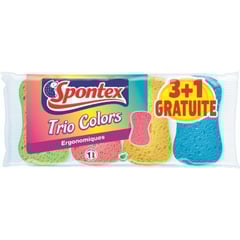 SPONTEX Tampons Spirales Pack de 3