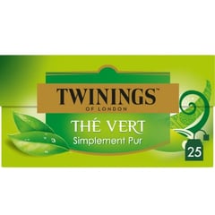 TWININGS Thé Vert Nature Boîte de 25 Sachets