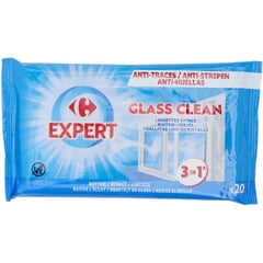 CARREFOUR Lingettes Vitre x20