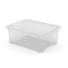 CARREFOUR HOME Boîte de Rangement Transparente Taille M