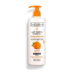 EVOLUDERM Lait Corps Carotte 500ml
