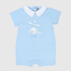 Blue romper suit