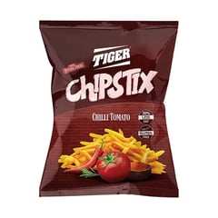 شرائح بطاطس بنكهة الفلفل الحار والطماطم تايجر 77 جرام