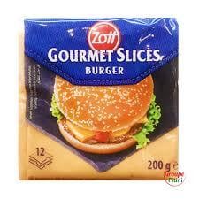 ZOTT Fromage Tranches Spécial Hamburger 200g