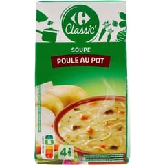 CARREFOUR Soupe de Poule au Pot 1 L
