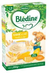 BLÉDINA Céréales Lactées Banane Pack de 12x250g