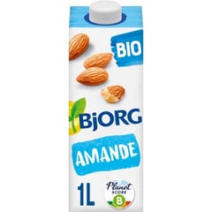 BJORG Lait d'Amande Enrichi en Calcium 1 L