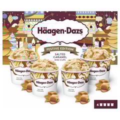 HÄAGEN-DAZS Caramel au Beurre Salé Mini Pots 324 g