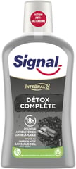 SIGNAL Bain de Bouche Integral 8 Détox Charbon 500 ml