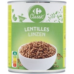 CARREFOUR Lentilles Boîte 4/4
