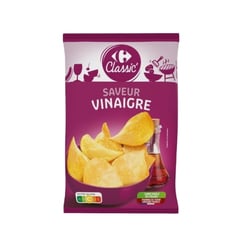 CARREFOUR Chips au Vinaigre 135 g