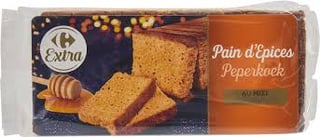 CARREFOUR Pain d'Épices Tranché 350 g