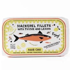 Miss Can Mackerel Fillets with Thyme and Lemon