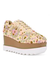 Anaar Rangeela WEDGE SNEAKERS, Womens Festive, Special Occasion and Partywear Premium Shoes