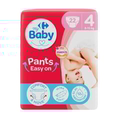 CARREFOUR BABY Culottes Maxi 8-15 kg Lot de 22