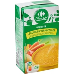CARREFOUR Velouté Légumes-Vermicelles 1 L