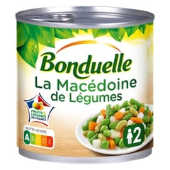 BONDUELLE Macédoine de Légumes Boîte 1/2