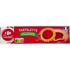 CARREFOUR Tartelettes aux Framboises 150 g