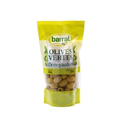 BARRAL Olives Vertes Dénoyautées Sachet 320g