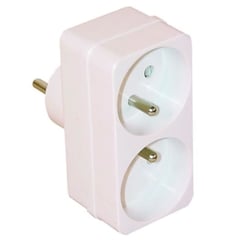 CARREFOUR Adaptateur 2 Prises 16A