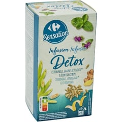 CARREFOUR Infusion Détox 25 sachets