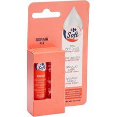 CARREFOUR Stick Lèvres Réparateur Lot de 2