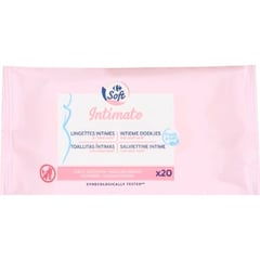 CARREFOUR Lingettes Intimes Lot de 20