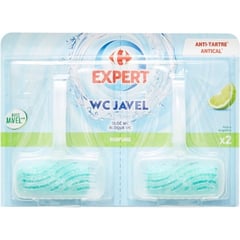 CARREFOUR Bloc Wc Javel Citron 2X40