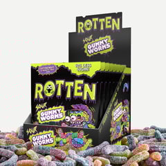 Rotten Sour Gummy Worms