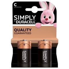 SIMPLY Piles LR14/C Pack de 6